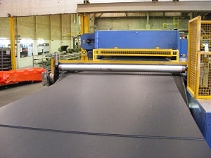 The new production line at Centriforces Liverpool facility which has allowed it to increase its manufacturing capacity by 50%